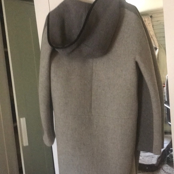 J. Crew Gray Pea Coat - Picture 3 of 6